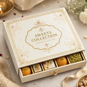 Sweets Packaging Design - AI-generated packaging design concept