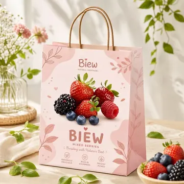 Biew Packaging for Biewlionaire - AI-generated packaging design concept