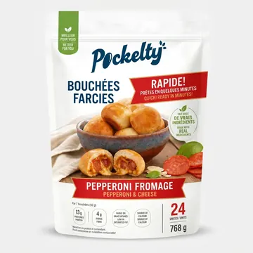 Bouchées Farcies Packaging for Pockelty #0404 - AI-generated packaging design concept