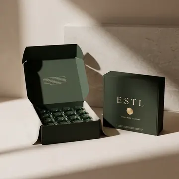 Vita Nascente 01 Packaging for ESTL - AI-generated packaging design concept