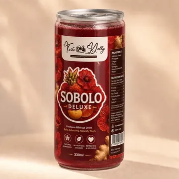 Sobolo Deluxe Packaging for Taste With Yelly - AI-generated packaging design concept