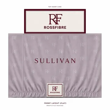SULLIVAN Packaging for ROSSFIBRE - AI-generated packaging design concept