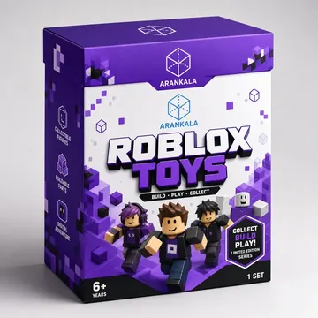 Roblox Toys Packaging for Arankala - AI-generated packaging design concept