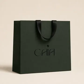 Clothes Packaging for CAIA - AI-generated packaging design concept