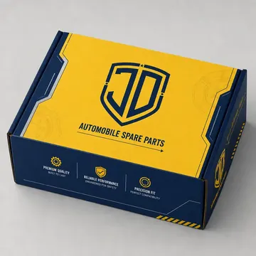 Automobile Spare Parts Packaging for Jd - AI-generated packaging design concept