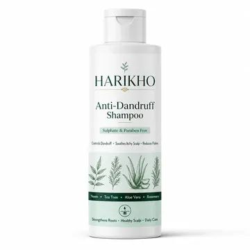 Anti-Hairfall Shampoo Packaging for Harikho - AI-generated packaging design concept
