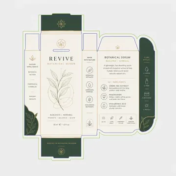 Packaging Label Design #0532 - AI-generated packaging design concept