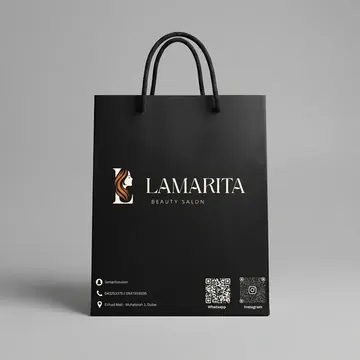 Beauty Salon Packaging for Lamarita #0554 - AI-generated packaging design concept