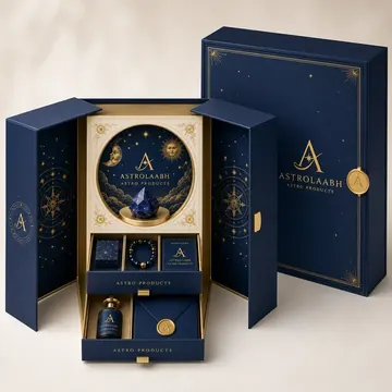 Astro Products Packaging for Astrolaabh - AI-generated packaging design concept
