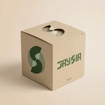 SOAP Packaging for JAYSIA - AI-generated packaging design concept