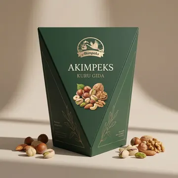 Kuru Gida Packaging for Akimpeks - AI-generated packaging design concept