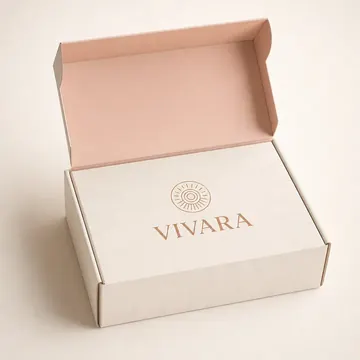 Mailer Box Packaging for Vivara - AI-generated packaging design concept