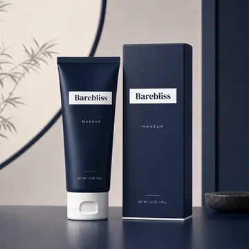 Makeup Packaging for Barebliss #0659 - AI-generated packaging design concept