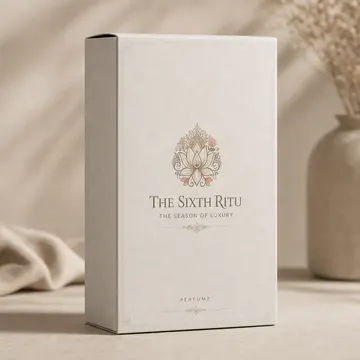 Perfume Bag Packaging for The Sixth Ritu - AI-generated packaging design concept