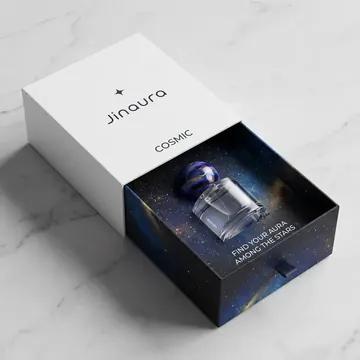 Perfum Packaging for Jinaura #0748 - AI-generated packaging design concept