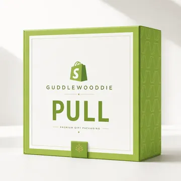 Pull Packaging for Guddlewooddie - AI-generated packaging design concept