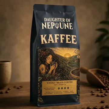Kaffee Packaging Design - AI-generated packaging design concept