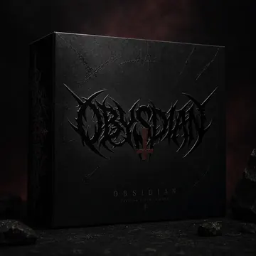 Obsidian Packaging Design - AI-generated packaging design concept
