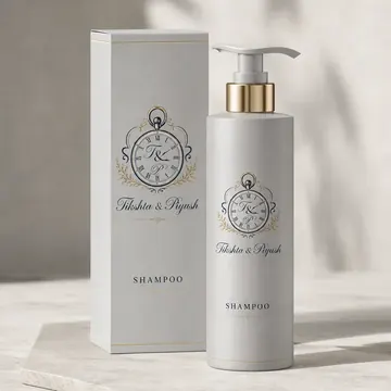 Shampoo Packaging Design - AI-generated packaging design concept