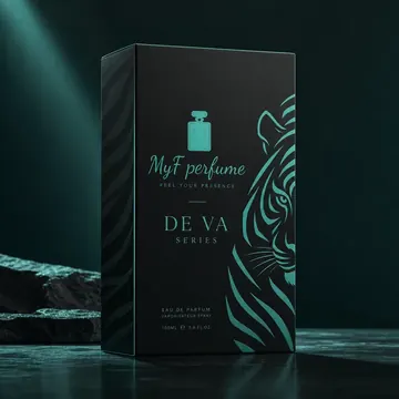 De Va Series Packaging for MyF Perfume - AI-generated packaging design concept