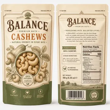 Packaging Label Design #0867 - AI-generated packaging design concept