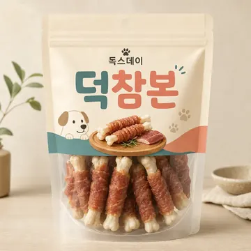 독일소시지 Packaging for 독스데이 - AI-generated packaging design concept