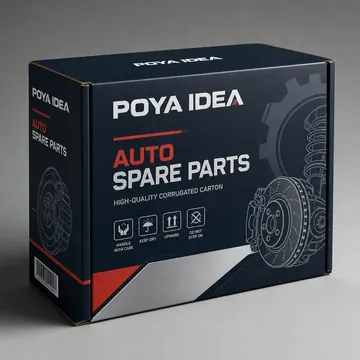 Auto Spare Parts Packaging for Poya Idea - AI-generated packaging design concept