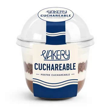 Cuchareable Packaging for VAKERY - AI-generated packaging design concept