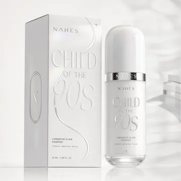 CHILD OF THE 90S Packaging for Nahes - AI-generated packaging design concept