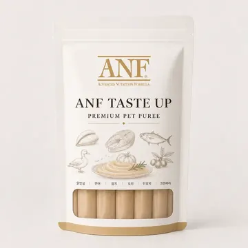 ANF Taste Up Packaging for Premium Pet Puree - AI-generated packaging design concept