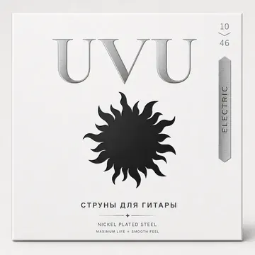 Струны Для Гитары Packaging for UVU - AI-generated packaging design concept