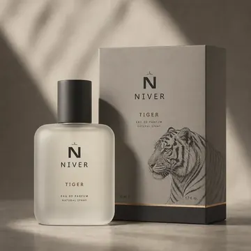 Tiger Packaging for Niver - AI-generated packaging design concept