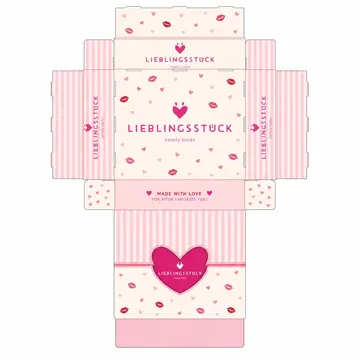 Socken Packaging for Lovely Socks - AI-generated packaging design concept