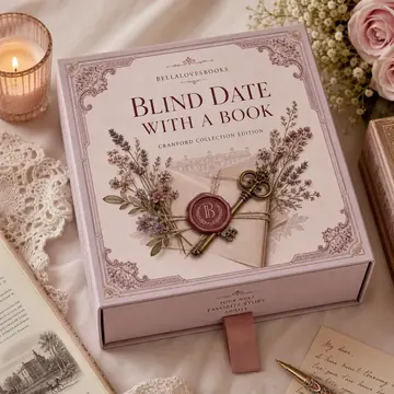 Blind Date With A Book - Cranford Collection Edition Packaging for Bellalovesbooks - AI-generated packaging design concept