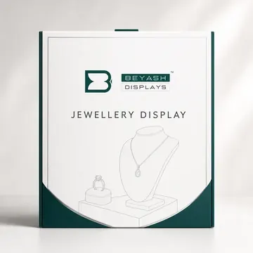 Jewellery Display Packaging for Beyash Displays - AI-generated packaging design concept