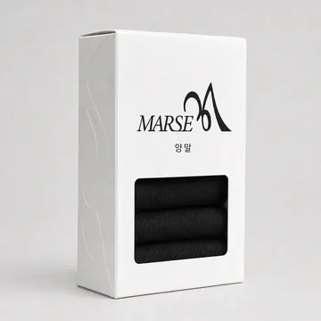 양말 Packaging for MARSE - AI-generated packaging design concept