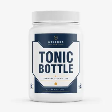 Tonic Bottle Packaging Design - AI-generated packaging design concept