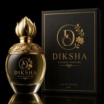 Chainese Perfume Packaging for Diksha - AI-generated packaging design concept