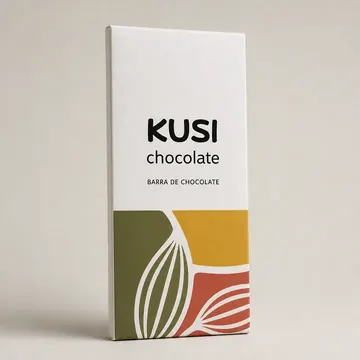 Barra De Chocolate Packaging for KUSI Chocolate #1138 - AI-generated packaging design concept