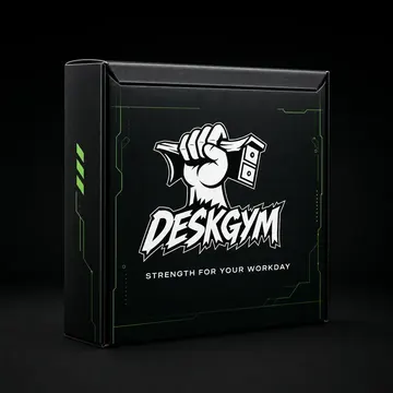Desk Gym Packaging Design - AI-generated packaging design concept