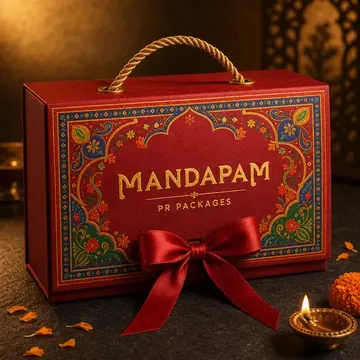 PR Packages Packaging for Mandapam - AI-generated packaging design concept
