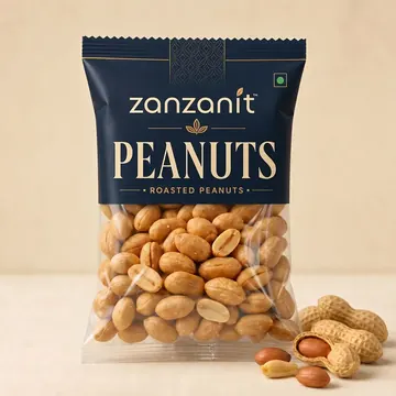 Peanuts Packaging for Zanzanit - AI-generated packaging design concept