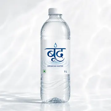 Water Bottle Packaging for Bond - AI-generated packaging design concept