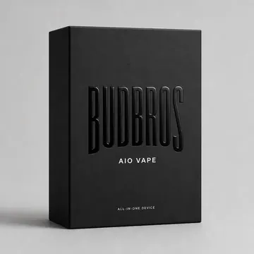 Aio Vape Packaging for Bud Bros - AI-generated packaging design concept