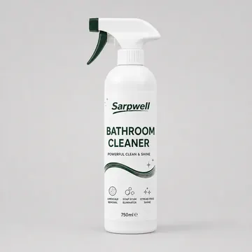 Bathroom Cleaner Packaging for Sarpwell - AI-generated packaging design concept