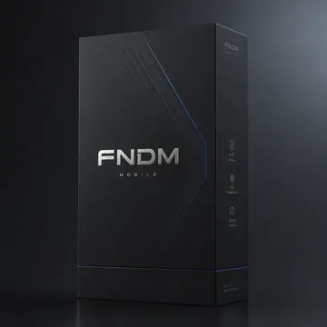 모바일 Packaging for FNDM - AI-generated packaging design concept