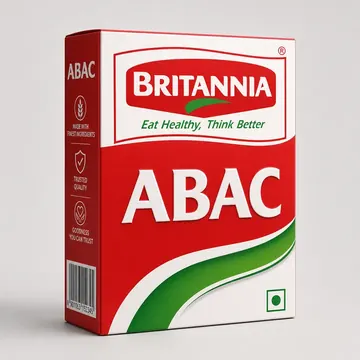 ABAC Packaging for Britania - AI-generated packaging design concept
