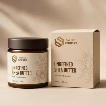Unrefined Shea Butter Packaging Design #1333 - AI-generated packaging design concept
