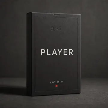 Player Packaging for Bat - AI-generated packaging design concept