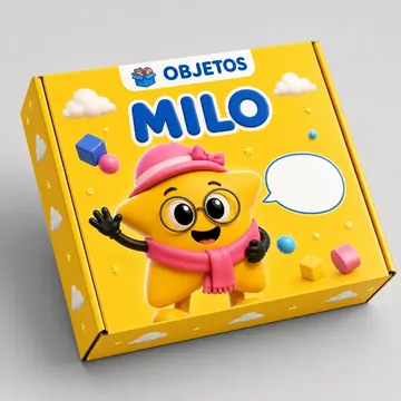 Milo An Name Packaging Design - AI-generated packaging design concept